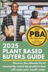 Book cover for 2025 Plant Based Buyers Guide