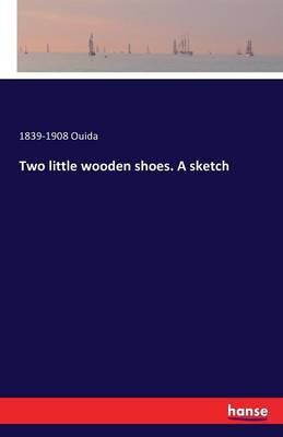 Book cover for Two little wooden shoes. A sketch