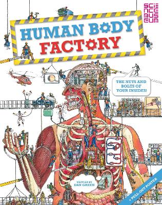 Book cover for The Human Body Factory