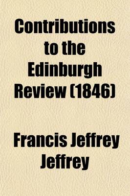 Book cover for Contributions to the Edinburgh Review Volume 2