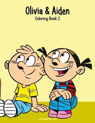 Cover of Olivia & Aiden Coloring Book 2