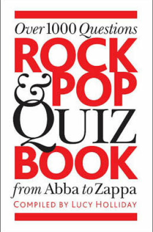 Cover of Rock and Pop Quiz Book