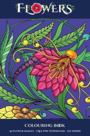 Cover of Colouring Book (Flowers)