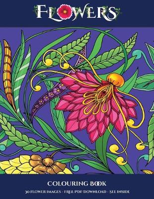 Book cover for Colouring Book (Flowers)