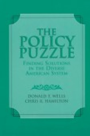 Cover of The Policy Puzzle:Finding Sols Diverse Ameri