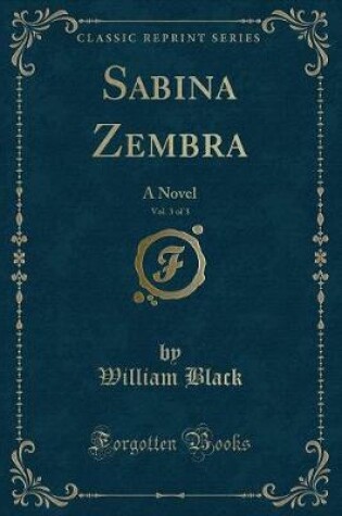 Cover of Sabina Zembra, Vol. 3 of 3