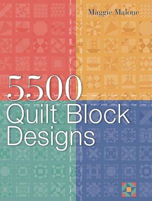 Cover of 5500 QUILT BLOCK DESIGNS