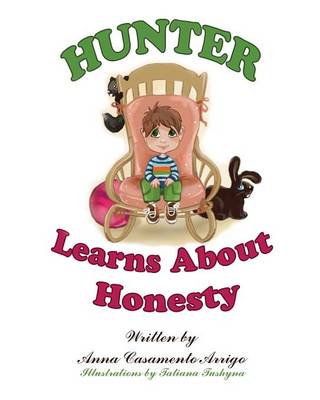 Book cover for Hunter Learns About Honesty