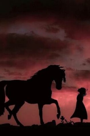 Cover of Girl and Her Horse Silhouetted Against a Sunset Journal