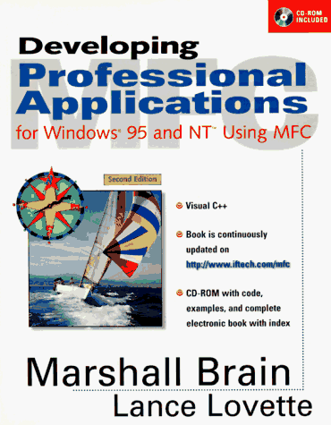 Book cover for Developing Professional Applications in Windows 95 and NT Using MFC