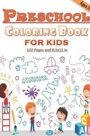 Cover of Preschool Coloring Book for Kids