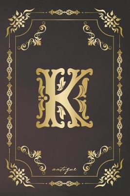 Book cover for K antique