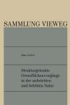 Book cover for Strukturgelenkte Grenzflachenvorgange in Der Unbelebten Und Belebten Natur