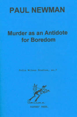 Book cover for Murder as an Antidote for Boredom
