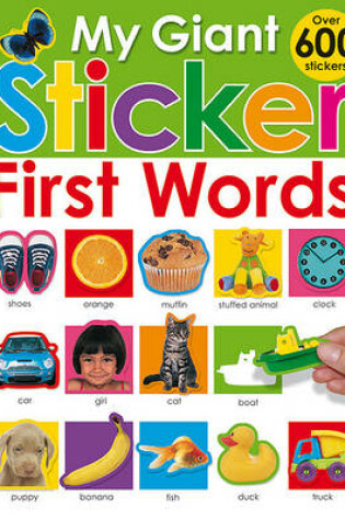 Cover of My Giant Sticker First Words (W/O CD)