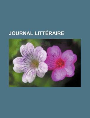 Book cover for Journal Litteraire (18)