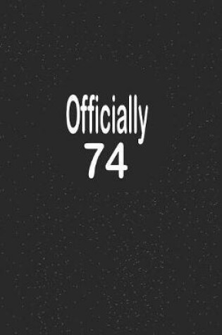 Cover of officially 74