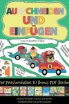Book cover for Kunst und Bastelideen mit Papier (Ausschneiden und Einfügen - Rennwagen)