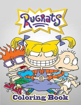 Book cover for Rugrats Coloring book