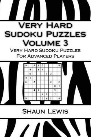 Cover of Very Hard Sudoku Puzzles Volume 3