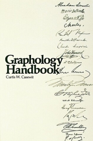 Cover of Graphology Handbook