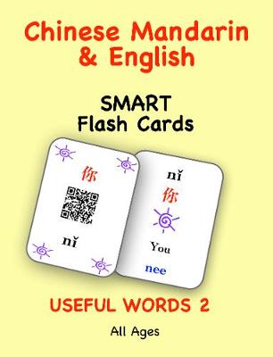 Book cover for Chinese Mandarin & English Smart Flash Cards Useful Words 2