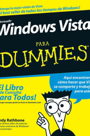 Cover of Windows Vista Para Dummies