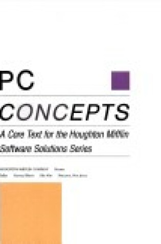 Cover of Personal Computer Concepts