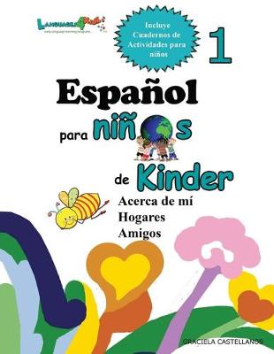 Book cover for Espanol para ninos de Kinder 1