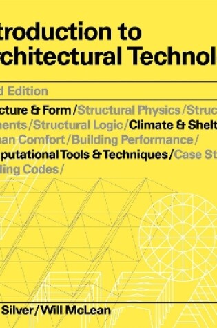 Cover of Introduction to Architectural Technology Third Edition