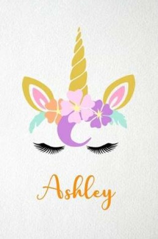 Cover of Ashley A5 Lined Notebook 110 Pages