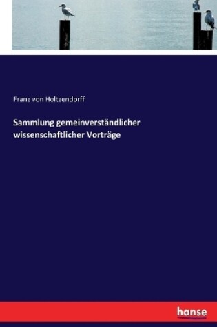 Cover of Sammlung gemeinverstandlicher wissenschaftlicher Vortrage