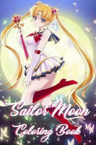 Cover of Sailor Moon Coloring Book