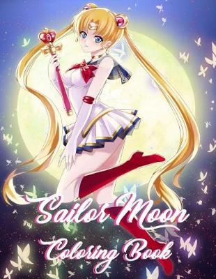 Book cover for Sailor Moon Coloring Book