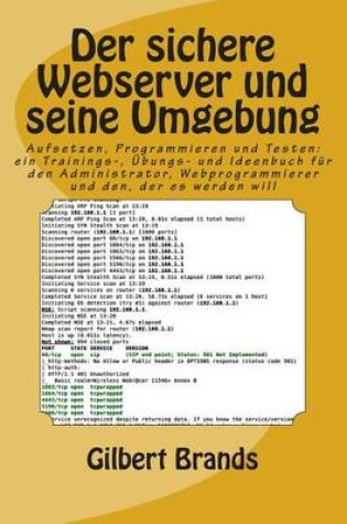 Cover of Der sichere Webserver und seine Umgebung