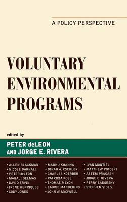 Book cover for Voluntary Environmental Programs