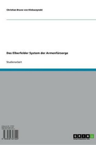 Cover of Das Elberfelder System Der Armenfursorge