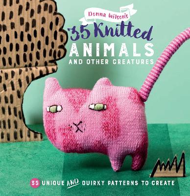 Book cover for 35 Knitted Animals and other creatures