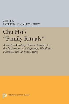 Cover of Chu Hsi's Family Rituals