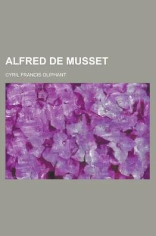 Cover of Alfred de Musset