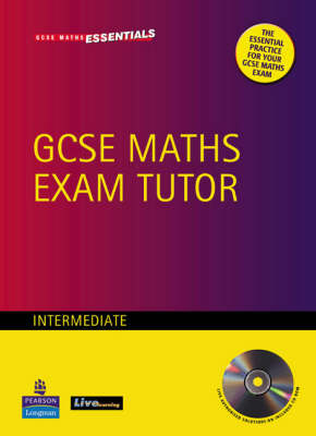 Book cover for GCSE Maths Exam Tutor Intermediate Book and CD-ROM