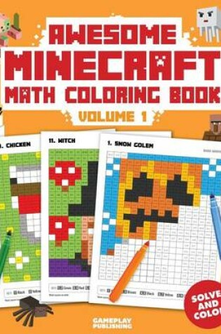 Cover of Awesome Math Coloring Book