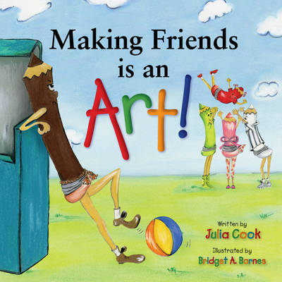 Book cover for Making Friends is an Art