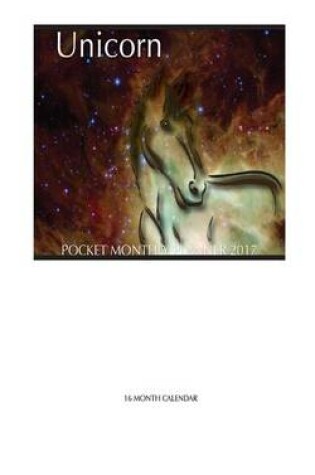 Cover of Unicorn Pocket Monthly Planner 2017