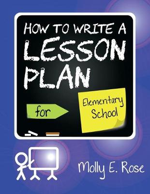 Book cover for How To Write A Lesson Plan For Elementary School