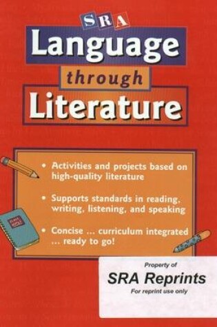 Cover of Reading Mastery K 2001 Plus Edition, Language Through Literature Resource Guide