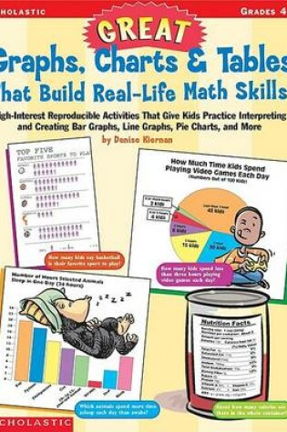 Cover of Great Graphs, Charts & Tables That Build Real-Life Math Skills