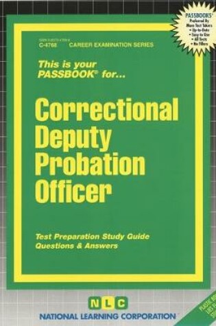 Cover of Correctional Deputy Probation Officer