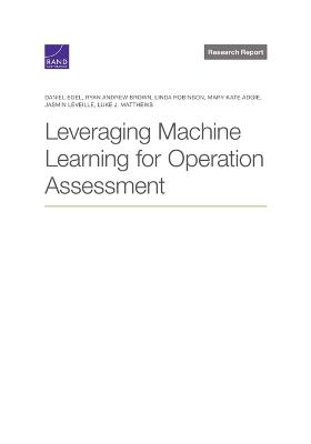 Book cover for Leveraging Machine Learning for Operation Assessment