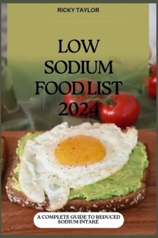 Cover of Low Sodium Food List 2024